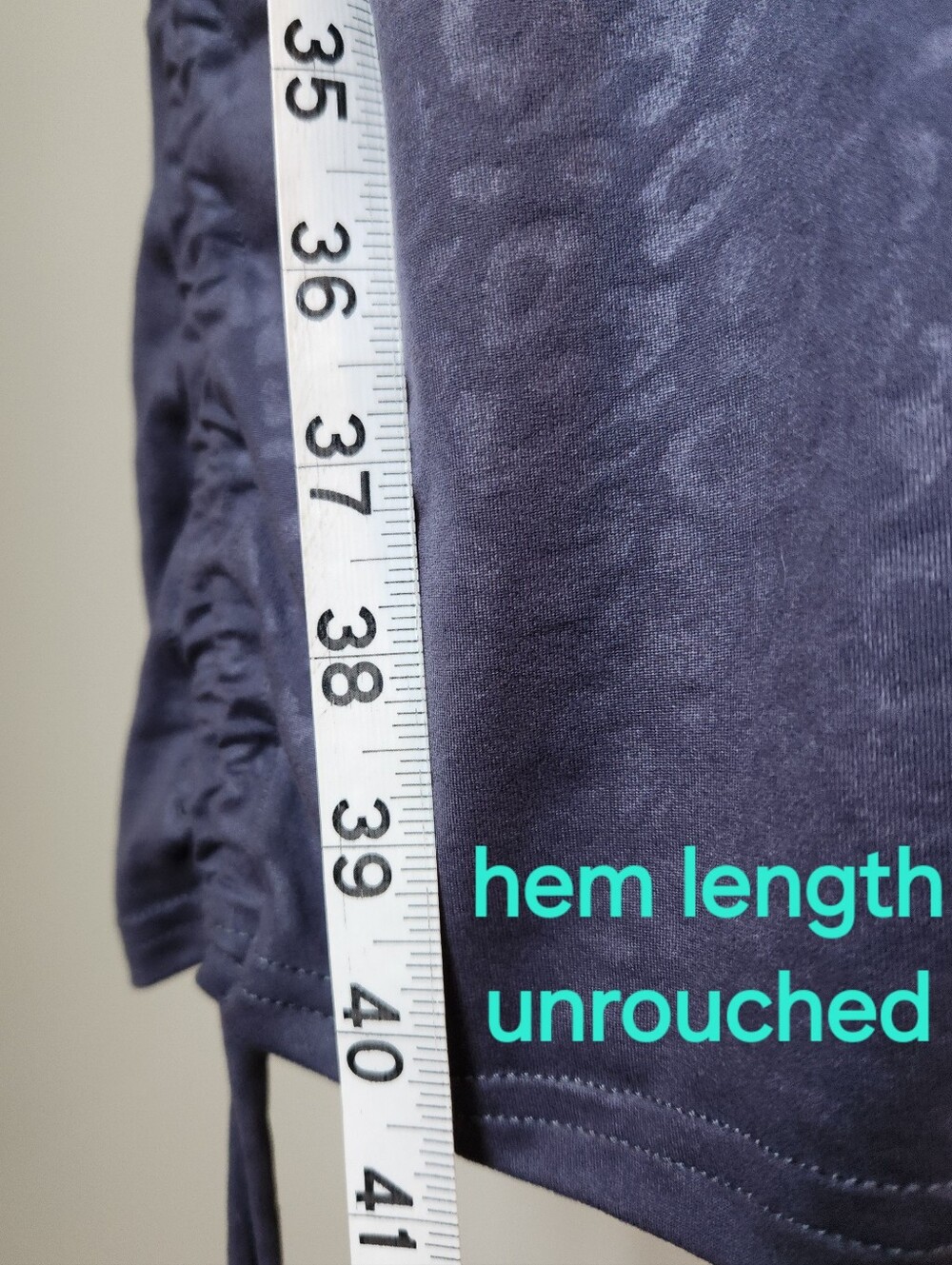 Constantly Varied Gear CVG M/L Gray Leopard Print Multiway Cinched Ruched Dress - Picture 8 of 12